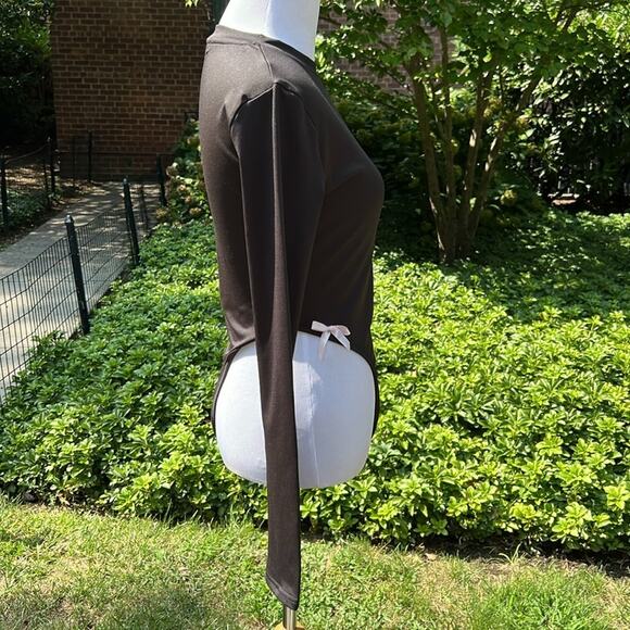 Edikted Black Marlo Highcut Bodysuit - Picture 7 of 8